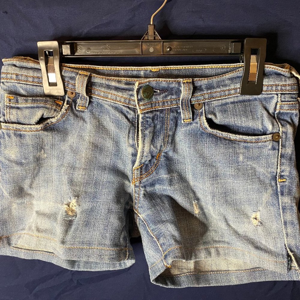 Citizens of Humanity Jean Shorts (MADE IN USA, Denim, Distressed, Size 25)